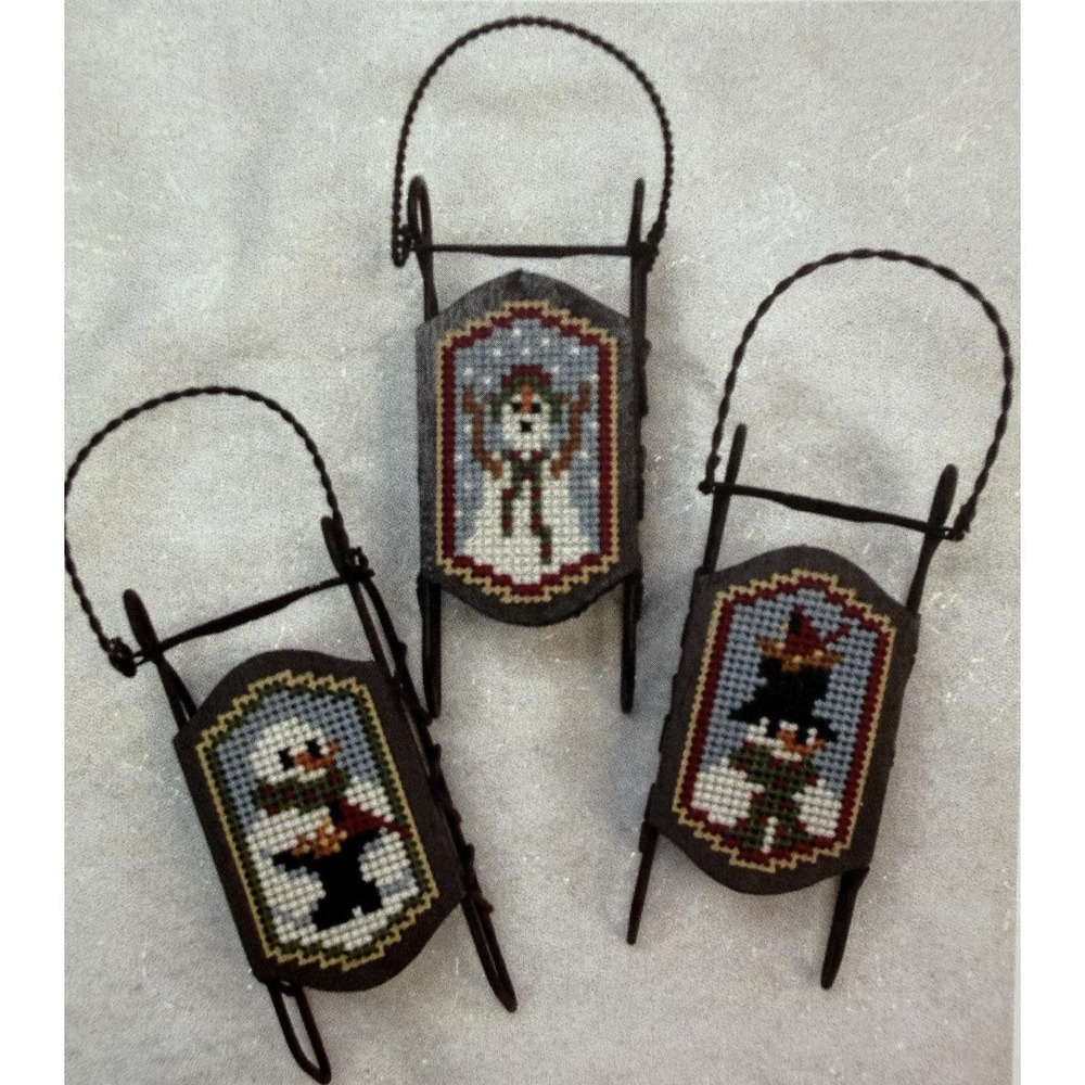 SNOW GRATEFUL Small Cross Stitch Chart By Foxwood Crossings